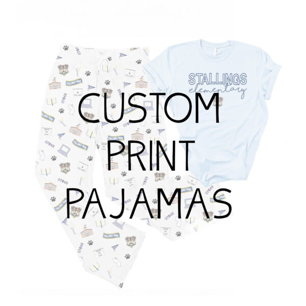Custom Print Pajamas